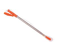 HAKIDZEL Lance Télescopique en Acier Inoxydable pour Pulvérisateur Électrique, Perche D'extension Orange Buse Fine Compatible pour Jardin et Agriculture