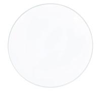 HAKIDZEL Lentille Optique Convexe 75 MM Loupe en Verre pour Expérimentation Physique et Cours Scolaire