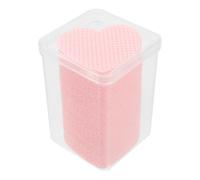 HAKIDZEL Lingettes Décapantes en Coton pour Dissolvant Vernis à Ongles en Gel, 200 Feuilles, Forme Cœur, Grosse Capacité, Non Pelucheuses, pour Soin des Ongles à Domicile