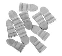 HAKIDZEL Lot de 10 Cales Métalliques en Acier Argenté pour Manches de Marteau, Installation Rapide, Usage Polyvalent en Menuiserie et Construction Lourde