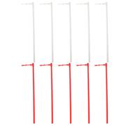 HAKIDZEL Lot de 10 Sets de Sets de Ensembles de Tiges de Moulin à Vent en Plastique Réutilisables, Bâtons Solides pour Projets Artisanaux DIY, Accessoires Sûrs pour Moulins à Vent