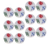 HAKIDZEL Lot de 12 Dés de Jeu en Résine Coins Arrondis, Légers Toucher Confortable, Accessoires Créatifs pour Jeux de Société la Maison Bar