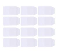 HAKIDZEL Lot de 12 Étuis à Stylos de Médecin en PVC Blanc, Petites Pochettes Compactes pour Infirmières, Organiseurs de Stylos Pratiques et Légers pour Usage Quotidien et Rangement
