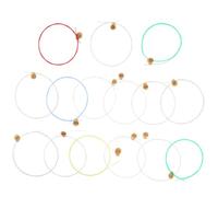 HAKIDZEL Lot de 15 Cordes de Remplacement en Carbone pour Harpe Celtique Lyre, Haute Dureté, Résistantes la Déformation, Accessoires pour Musiciens Débutants et Couleur Couleur Aléatoire