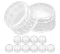 HAKIDZEL Lot de 20 Couvercles de Shaker en Plastique Léger, Couvercles Anti-éclaboussures pour Gobelets à Jus, pour Bar et Préparation de Boissons