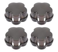 HAKIDZEL Lot de 4 Couvercles de Protection pour Bouton de Cuisinière à Gaz en Plastique, Facile à Installer, Sécurisé pour Garçon et Filles, Sécurité Cuisine