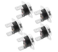 HAKIDZEL Lot De 5 Fusibles Thermiques Dc47-000 250v 16a 85℃ Pour Thermostat De Sèche-linge, Éléments Chauffants Sécurisés Pour Réparation Électroménager Domestique