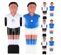 HAKIDZEL Lot de 8 Figurines de Baby-Foot en Résine, Pièces de Rechange pour Joueurs de Baby-Foot, Jeu de Sport Amusant pour Les Fêtes Entre Amis.