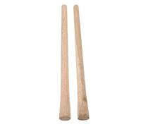 HAKIDZEL Manche de Houe en Bois Dur 50-51 Cm pour Outils de Jardinage, Lot de 2 Manches Robustes Ergonomiques, Poignées de Remplacement Polyvalentes pour Pelles et Couleur Aléatoire