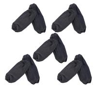 HAKIDZEL Manches de Lot de 5 Paires en Denim Résistantes à L'usure Double Élastique Couleur Aléatoire pour Travail en Atelier et Sidérurgie