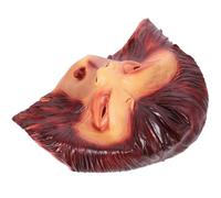 HAKIDZEL Masque Halloween de Intégral Singe sans Latex Confortable Odeur Plastique Effrayant pour Fête Costumée et Bal Masqué Adulte