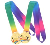 HAKIDZEL Médailles Récompenses Créatives 2pcs de Badminton pour Garçon et Filles en Métal Rond Design Délicat pour Fêtes et Compétitions Sportives