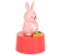 HAKIDZEL Minuteur Mécanique Magnétique Cuisine de Lapin Rouge, Facile à Utiliser Rappel de Temps, pour Étudier ou Travailler