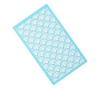 HAKIDZEL Modèle d'impression d'argile soie pochoirs pour l'artisanat pochoirs à grandes lettres Modélisation des modèles d'argile polyester