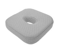 HAKIDZEL Oreiller en Mousse à Mémoire avec Trou Ergonomique pour Soutien Perçage D'oreilles, Coussin Confortable en Polyester Facile à Nettoyer pour Récupération du Lobe D'oreille