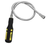 HAKIDZEL Outil de Ramassage Magnétique Bâton Magnétique Pliable Flexible en Caoutchouc Récupération de Pièces Métalliques Facilement Couleur pour Boîte à Outils Couleur