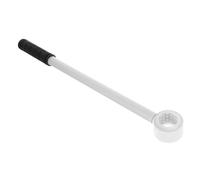 HAKIDZEL Outil D'extraction de Vitre Gris-Blanc 0,4 M pour Fenêtre Intérieure Ouvrante, Tringle à Rideaux Inclinable avec Poignée Antidérapante de O, Perche à Store Cuisine et Baie Vitrée