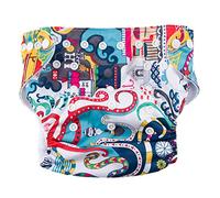 HAKIDZEL Pantalon D'apprentissage Couche Lavable Ajustable Anti-fuite Bébé Imperméable et Respirant en Pul pour Routine de Propreté Confortable