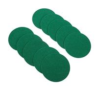 HAKIDZEL Patins Feutre pour Hockey sur Air Lot de 10 Taille L en Fibre Polyester pour Jeu de Table Mini Hockey Remplacement Accessoires