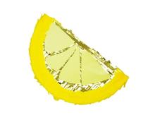 HAKIDZEL Piñata Citron Faite Main Décoration pour Fêtes Foraines et Anniversaires Confettis, Mini-Jouets et Bonbons Piñata Mexicaine 3D