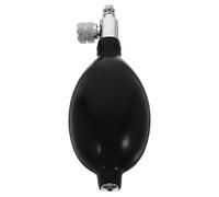HAKIDZEL Poire de Gonflage Pièce de Rechange en Latex Solide avec Valve Anti-fuite en Métal Kit Gonflable 1 Pièce pour Tensiomètre Manuel Compatible Usage Médical Professionnel