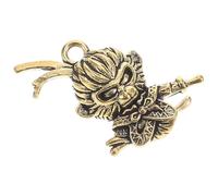 HAKIDZEL Porte-clés Breloque en Laiton Roi Singe, Amulette Feng Shui Porte Clé Singe pour Loisirs Créatifs, Porte-clés Multifonctionnel et Décoratif pour Bijoux et Paquet