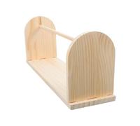 HAKIDZEL Porte-ruban en Bois, Présentoir de Rubans et Distributeur de Rouleaux de Papier pour Bobines de Tissu, Studio, Espace Créatif, Éducateurs et Garçon et Filles