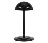 HAKIDZEL Présentoir à Chapeaux Noir en Plastique Design Télescopique et Pliable, Structure Stable et Élégante, pour Boutiques de Vente Détail
