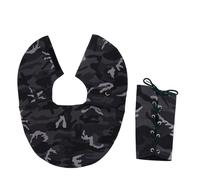 HAKIDZEL Protection D'épaule Anti-Rayures pour Perroquet 2pcs en Coton Vert pour Sortie et Travail du Personnel Animaux