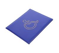 HAKIDZEL Protège-Certificat de Handicap Bleu Foncé Porte-Cartes Polyvalent avec Multiples Emplacements Protection Anti-Perte pour Carte Identité et Billets Organisateur Compact pour Usage