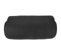 HAKIDZEL Repose-pied et Réduire la Pression Cuisses en Tissu Mesh Noir de Bureau Ergonomique Coussin Demi-cylindrique à Haute pour Surélever Jambes Maison Train à Grosse