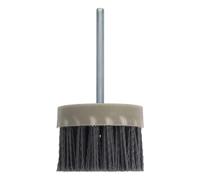 HAKIDZEL Roue à Brosse pour Polissage et Ébavurage des Surfaces Métalliques Diamètre de Tige 6mm en Plastique pour Industries de Fabrication