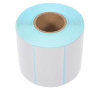 HAKIDZEL Rouleau D'étiquettes Thermiques Blanches 80x40mm pour Impression, Papier Thermique Solide, 1000 Étiquettes par Rouleau, pour Entreposage et Impression en Grosse Quantité