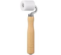 HAKIDZEL Roulette à Joint pour Peint Presseur Pom et Bois Outil de Décoration Murale pour Bricolage Compatible Papiers Peints Épais Tissus Non Tissés et Films Décoratifs Maintien Renforcé