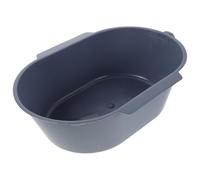 HAKIDZEL Seau pour Chaise Percée Poignée, Seau de Toilette de Chevet pour Fauteuil Roulant, Adapté aux Soins Hospitaliers Domicile