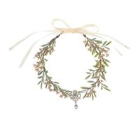 HAKIDZEL Serrage-tête Couronne de Fleurs Féerique en Résine et Plastique, Léger et Confortable, Design en V Unique Fait Main pour Événements à Thème et Photographie