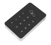 HAKIDZEL Serrure D'entrée de Porte Numérique Clavier Tactile et Déverrouillage par Mot de Passe, en Acier Inoxydable et Plastique, pour Bureaux Privés et Extérieur