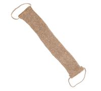 HAKIDZEL Serviette Exfoliante en Jute Naturel Poignée Ergonomique Gommage Corps Accessoire de Bain 1 Pièce Exfoliation Douce et Hommes