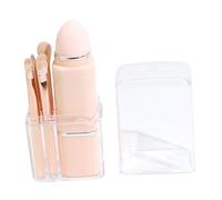HAKIDZEL Set de Pinceaux Maquillage Multifonction Brosse Fard à Paupières et Blush Double Embout Poils Synthétiques Doux Kit Portable et Extensible et Filles