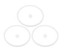 HAKIDZEL Sets de Joints D'étanchéité et Bouchons Étanches Lot de 3 en Silicone Souple Anneaux Extensibles pour Boîte à Lunch Ronde pour Repas Quotidiens et Scolaire