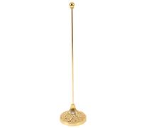 HAKIDZEL Support de Drapeau en Métal avec Base en Y et Partie Supérieure Boule, Porte-drapeau Stable et Décoratif pour Bureau et Décoration de Table Intérieure