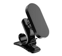 HAKIDZEL Support de Téléphone Portable Magnétique Réglable pour Voiture Ventouse Abs et Silicone Facile à Installer Style Simple et Élégant Adapté à Tous Téléphones
