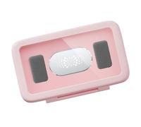 HAKIDZEL Support Mural Étanche et Rotatif pour Téléphone Salle de Bain Anti-Brouillard pour Cuisine Rose