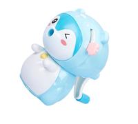 HAKIDZEL Taille-crayon Manuel de Dessin Animé Bleu en Plastique et Métal, Aiguiseur Créatif et Pratique Rentrée Scolaire, Fournitures Scolaires pour Garçon et Filles Maison Plusieurs styles