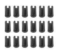 HAKIDZEL Tapis Évier la Cuisine Antidérapant en Plastique, 100 Pièces, Pieds de Protection pour Grille D'égouttage, Adapté pour Évier Cuisine Forte Adaptabilité