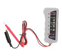 HAKIDZEL Testeur de Batterie Automobile Professionnel 1pc pour Diagnostic Rapide du Système de Charge, Outil en Plastique pour Batterie de Voiture et Moto