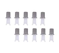HAKIDZEL Têtes de Rechange en Plastique et Acier pour Accessoires Faciles à Installer 10pcs Tondeuse à Poils de Nez pour Épilateur de Nez Électrique