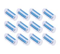 HAKIDZEL Têtes de Rechange Rouleaux Extra Grossiers Lime à Pieds Électronique pour 12pcs en Gh pour Enlever Peau Morte, Accessoires de Soin des Pieds Bleus