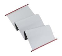 HAKIDZEL Tissu de Calligraphie Réutilisable Blanc en Chiffon et Plastique Multi-fonctionnel pour Pratique D'écriture Chinoise à L'eau pour Débutants et Artistes