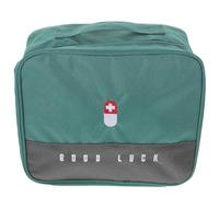 HAKIDZEL Trousse de Premiers Secours en Tissu Oxford pour Imperméable Design Multi-grilles Portable Grosse Capacité École et Bureau